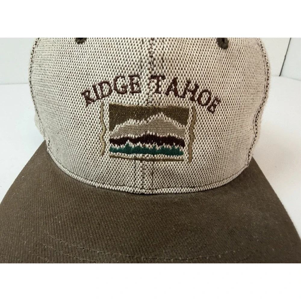 The Ridge Lake Tahoe California Nevada Vintage Resort Adjustable‎ Cap Hat
